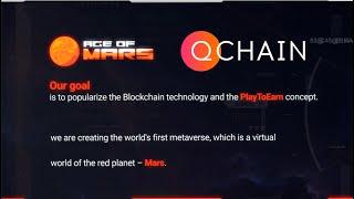 Age Of Mars is a game based on the QCHAIN blockchain ( web 3.0 Metaverse )