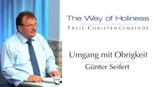 Umgang mit Obrigkeit - Predigt von Günter Seifert