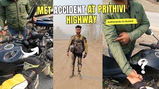 Met accident | Kathmandu to Butwal | Yatri