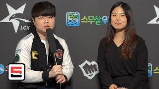 Clid on support of his older teammates: 'Faker listens to me, in and out of games' | ESPN Esports