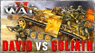 DAVID vs GOLIATH! - Men of War 2: ARENA - Multiplayer Gameplay