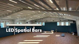 LED Spatial Bars Overview and Installation Guide