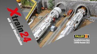 FALLER H0 Neuheit 2022 - Tunnelbohrmaschine Gripper-TBM