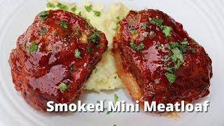 Smoked Mini Meatloaf | BBQ Meatloaf Recipe on Yoder Pellet Smoker