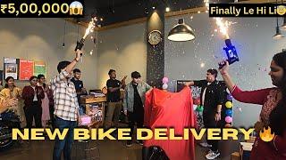 Taking Delivery Of New Bike| Finally bhai ka sapna pura hua | Royal Enfield ️ | #bike #vlog