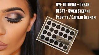 NYE TUTORIAL - URBAN DECAY - Gwen Stefani Palette / Caitlin Degnan