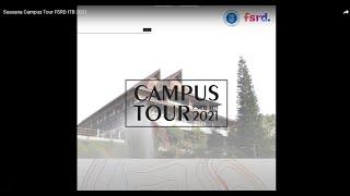 Suasana Campus Tour FSRD ITB 2021