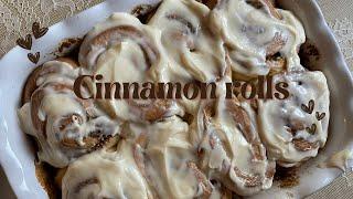 Fluffy Cinnamon Rolls  Bake With Me