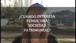  ¿TE GUSTARÍA INVERTIR EN INMUEBLES Y HAS PENSADO EN HACERLO A TRAVÉS DE UNA SOCIEDAD PATRIMONIAL?