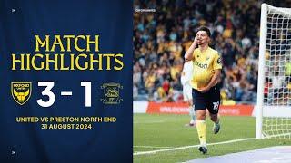 Tyler Goodrham WONDER GOAL as Oxford United Defeat Preston North End