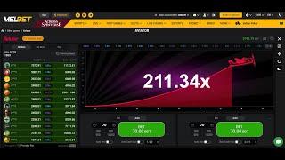 Aviator Big Win#melbet #2024 #virul #very easy trips play win money follow me my video #subscribe