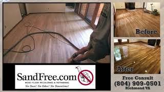 Sand free and dustless refinishing