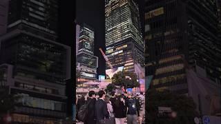 Crowded Shibuya Crossing in Tokyo JAPAN #shorts #tokyo #japan