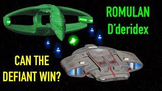 Can The Defiant Beat The Mighty Warbird? - Star Trek Starship Battles