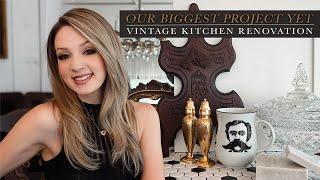 IT'S HAPPENING!! | Renovating Our Vintage Kitchen