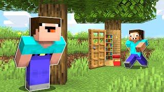 НУБ СЛЕДИТ ЗА ПРО 24 ЧАСА В МАЙНКРАФТ ! НУБИК НЕВИДИМКА И ТРОЛЛИНГ В MINECRAFT