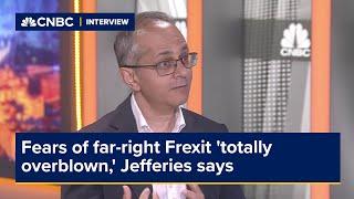 Fears of far-right Frexit 'totally overblown,' Jefferies says