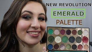 Grwm / New Revolution Precious Stone - Emerald Palette / Lora MakeupNails.