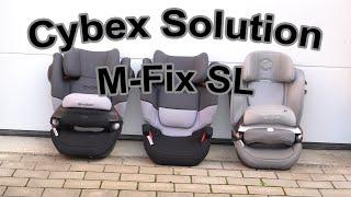 Cybex Solution M-Fix SL Kindersitz | Unboxing waschen und Einbau