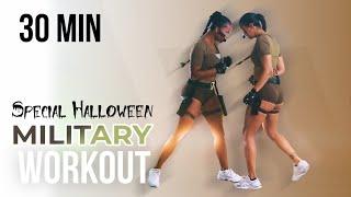 MILITARY HALLOWEEN WORKOUT  | INTENSE CARDIO DANCE WORKOUT | 30 MINUTES