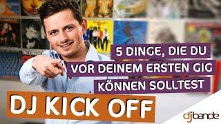 5 Dinge, die Du vor Deinem ersten DJ-Gig können solltest: DJ KICK OFF mit DJ Raphael / dj-bande