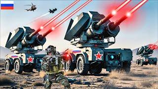 2 hours ago! Russia deploys anti-air laser weapons to bombard Ukrainian air base - ARMA 3