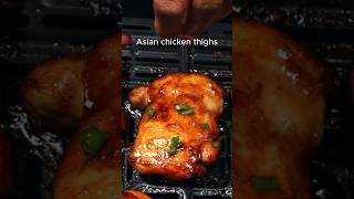 BEST Air Fryer Asian Chicken Thighs Recipe #airfryer #chickenrecipe  #bonelesschicken #chickenthighs