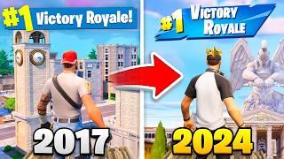 Winning In EVERY Fortnite Chapter!