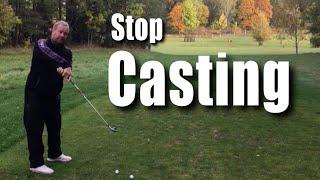 Stop casting and start throwing...         Golftips with Marcus Edblad