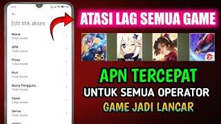 Atasi Lag Semua game‼️ Apn Gaming Tercepat Paling Stabil Untuk Semua Operator