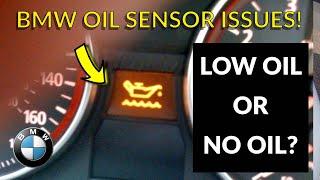 BMW OIL LEVEL SENSOR ISSUES - LOW OIL WARNING LIGHT FAIL!