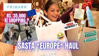 *Last Minute* Europe haul.. POPULAR French skincare, PRIMARK clothes !!