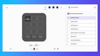 How to use Smart Actions with MX Creative Console and Logi Options+ App | Logitech MX