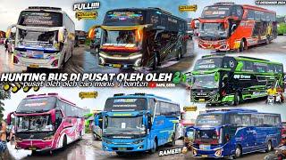 FULL BUS TELOLET BASURI‼️hunting bus di pusat oleh oleh CM7 bantentempat berkumpulnya bus artis