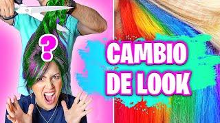 DE QUÉ COLOR ME PINTO EL CABELLO?!  Cambio de Look Extremo?!  Sandra Cires Art ft HaroldArtist