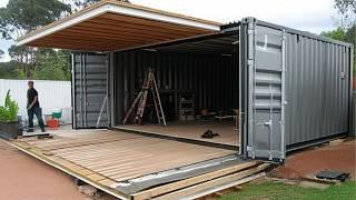 Man Builds Amazing DIY CONTAINER HOME with a Rooftop Terrace | Low-Cost Housing ‪@Fabricatusueno