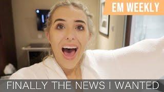 FINALLY WHAT I’VE BEEN WAITING FOR!  | Em Sheldon Weekly Vlog