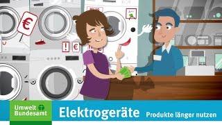 Elektrogeräte: Produkte länger nutzen