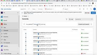 Azure devops Repos   New repo, commits, pull requests