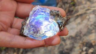 So lucky! I found the most precious diamond in the world! Gems, gold mines, crystals, amber?