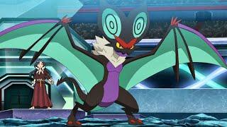 Dracovish vs Noivern (DUB) - Ash vs Drasna - Pokémon Journeys: The Series