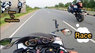 Bmw S1000rr Vs Hayabusa 2024 Drag Race  ||  Ye Nahi Socha Tha Kabhi 