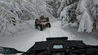 ️Winter has come️CF Moto CForce 850 xc | Polaris | Can am | 4 K