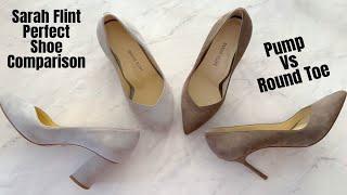 Sarah Flint Perfect Pump Vs Perfect Round Toe | Shoe Comparison & Review + Discount Code