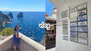 Italian vlog: fuga a Capri con mia sorella (subs)