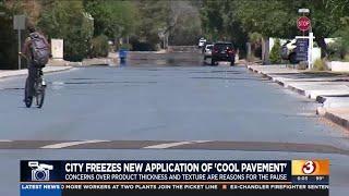 Phoenix pauses use of 'cool pavement' after several issues found