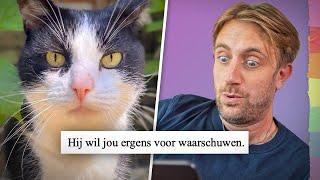 Kattenfluisteraar: 'Je kat wil je WAARSCHUWEN' 