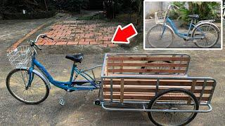 Top-Notch Innovation: How a Clever Craftsman Built a Cargo Bike!