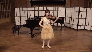 Reina Kim plays Sarabande from Bach Violin Partita No. 2 in D Minor, BWV 1004