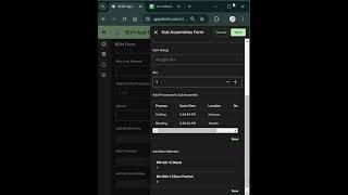 Multi Level BOM in Appsheets (Call 7975546571)
